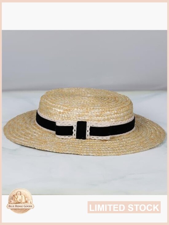 Straw Bowknot Fedora Hat Summer Beach Sun Fishing Cowgirl Jazz Boater main image 7